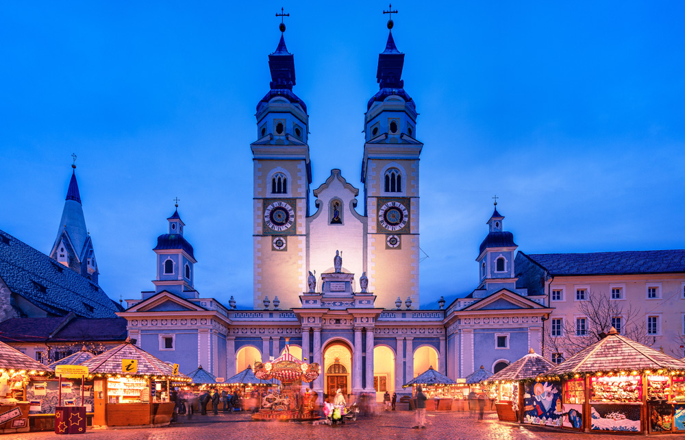 Brixner Dom HDR - Frohe Weihnachten