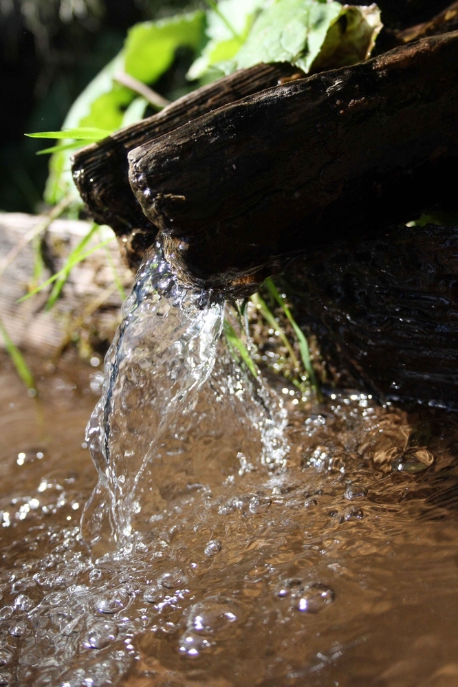 kleiner Wasserfall